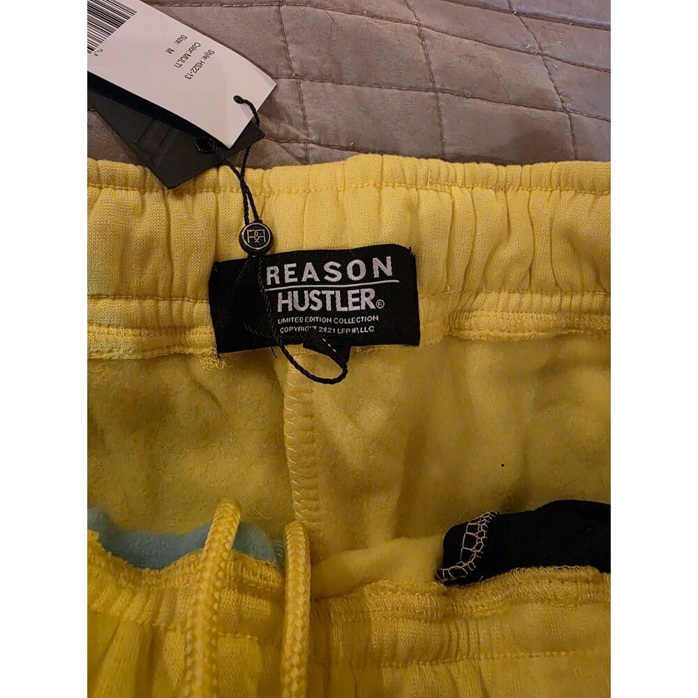 REASON - “Hustler” Multicolor Joggers, Size L, NWT! - Picture 4 of 5